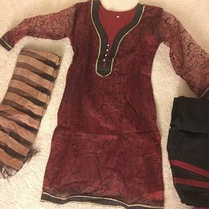 Salwar Kameez Suit - Pakistani Indian Bangladeshi